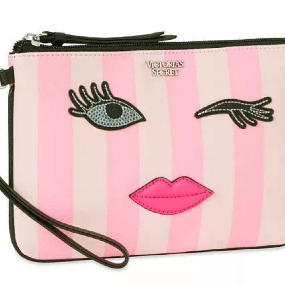 Victoria’s Secret Wristlet Signature Stripes